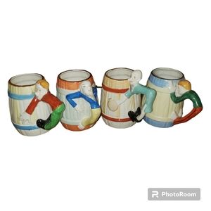 Vintage Occupied Japan Hillbillies Mugs